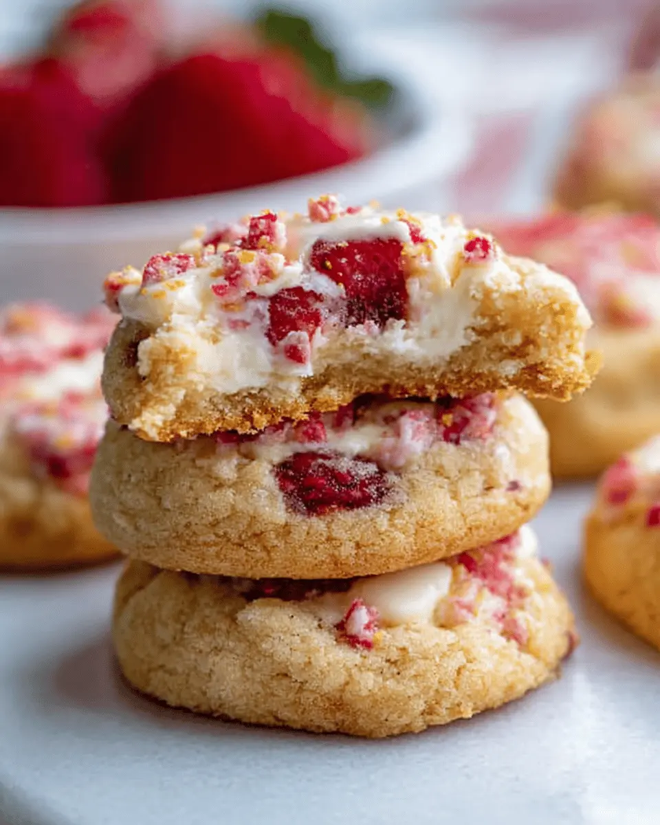 Strawberry Crunch Cheesecake Cookies: The Best Indulgent Treat