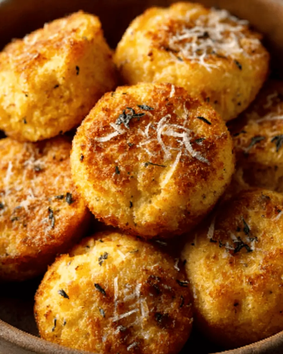 Australian Cornmeal Busters: The Best Parmesan Snack Delight