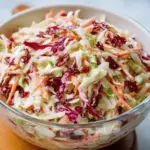 Refreshing Apple & Cranberry Coleslaw