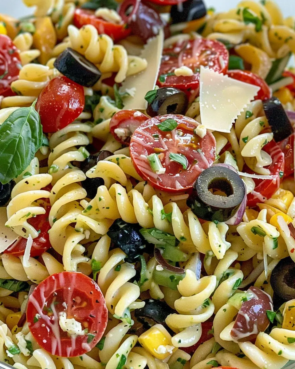 Olive Garden Pasta Salad: Easy &amp; Delicious with Turkey Bacon