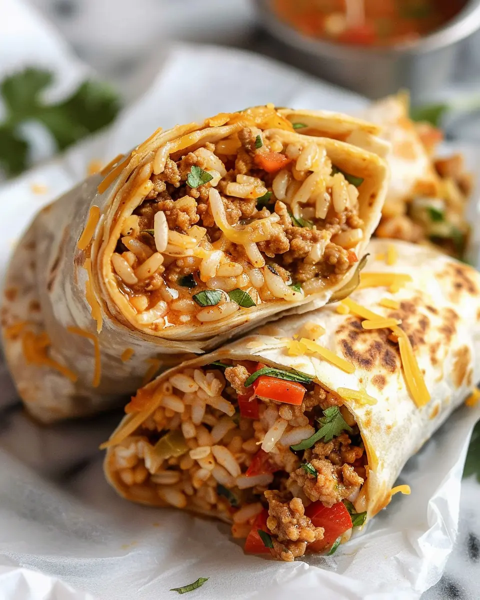Cheesy Ground Chicken Burritos: Easy, Irresistible Comfort Food