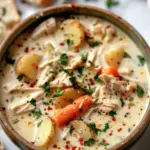 Crockpot Creamy Chicken and Potato Soup