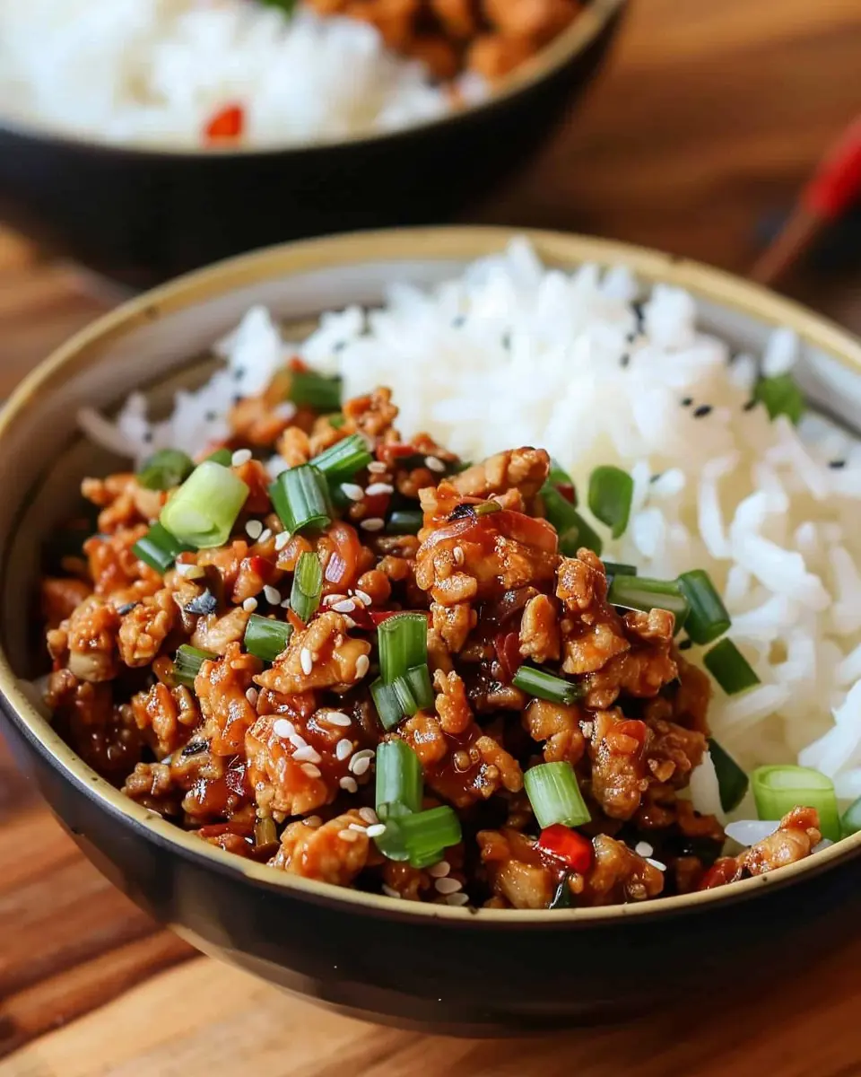 Firecracker Ground Chicken: Easy Spicy Recipe for Dinner Delight