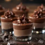 Decadent Chocolate Mousse Cups