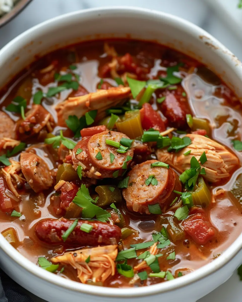 Crockpot Chicken and Sausage: Easy Comfort Food Delight