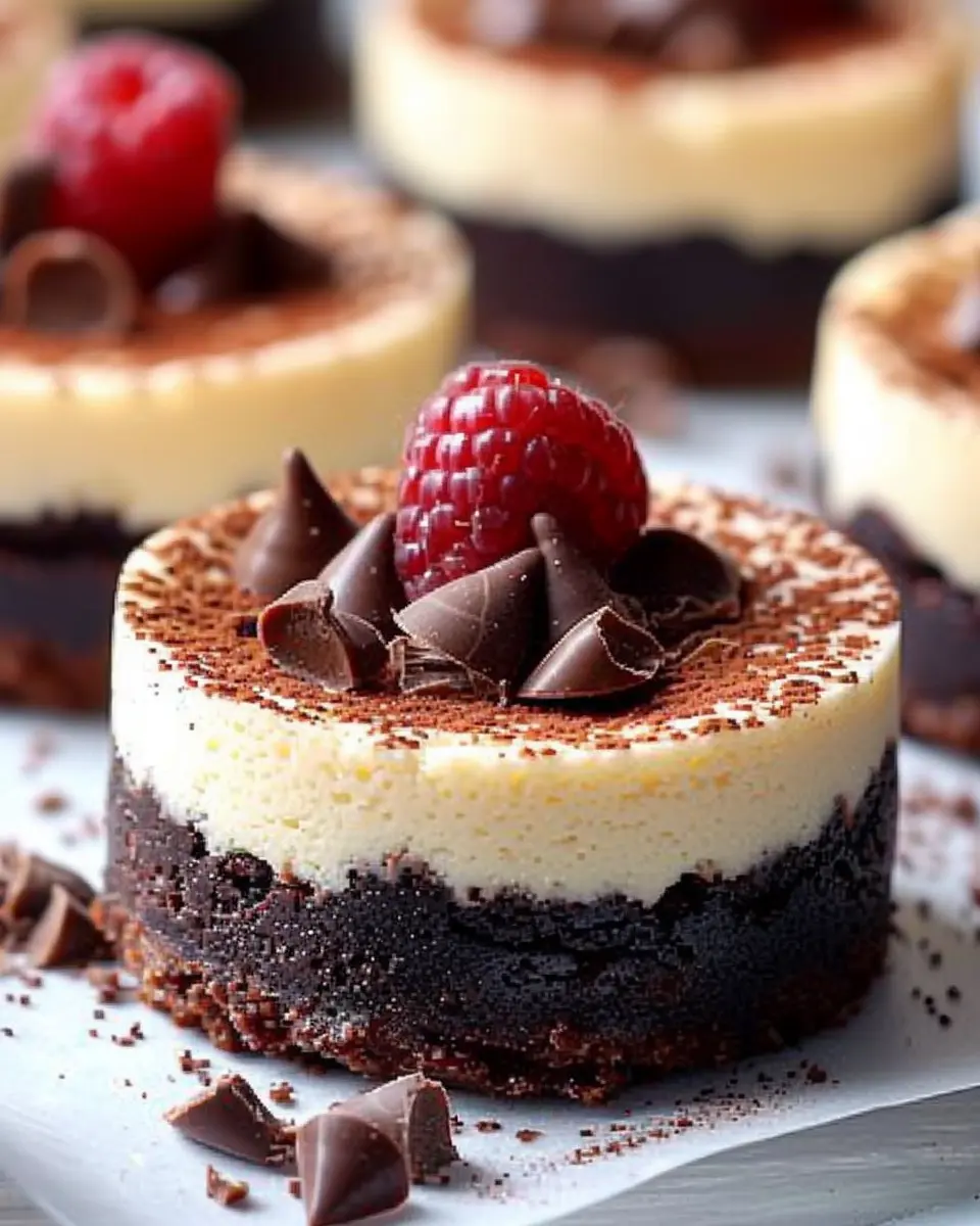 Brownie Bottom Mini Cheesecakes: Indulgent and Easy to Make
