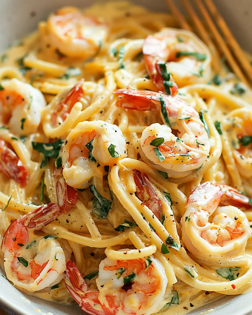 Creamy Tuscan Shrimp Linguine: An Indulgent Homemade Delight