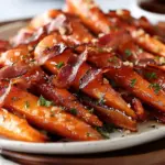 Maple Bacon Carrots