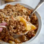 Healthy Breakfast Apple Crumble