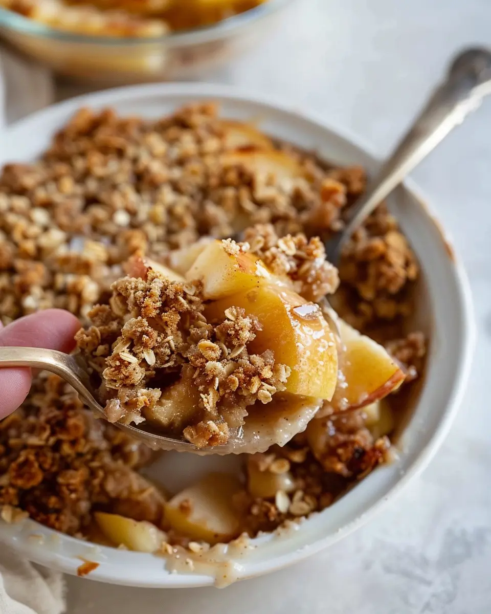 Healthy Breakfast Apple Crumble: A Wholesome Start to Your Day