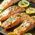 Garlic Butter Baked Salmon