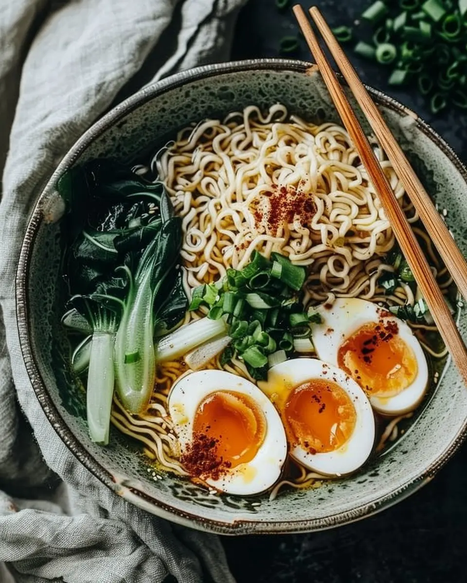 Homemade Ramen: Easy Comfort Bowl with Turkey Bacon and Beef
