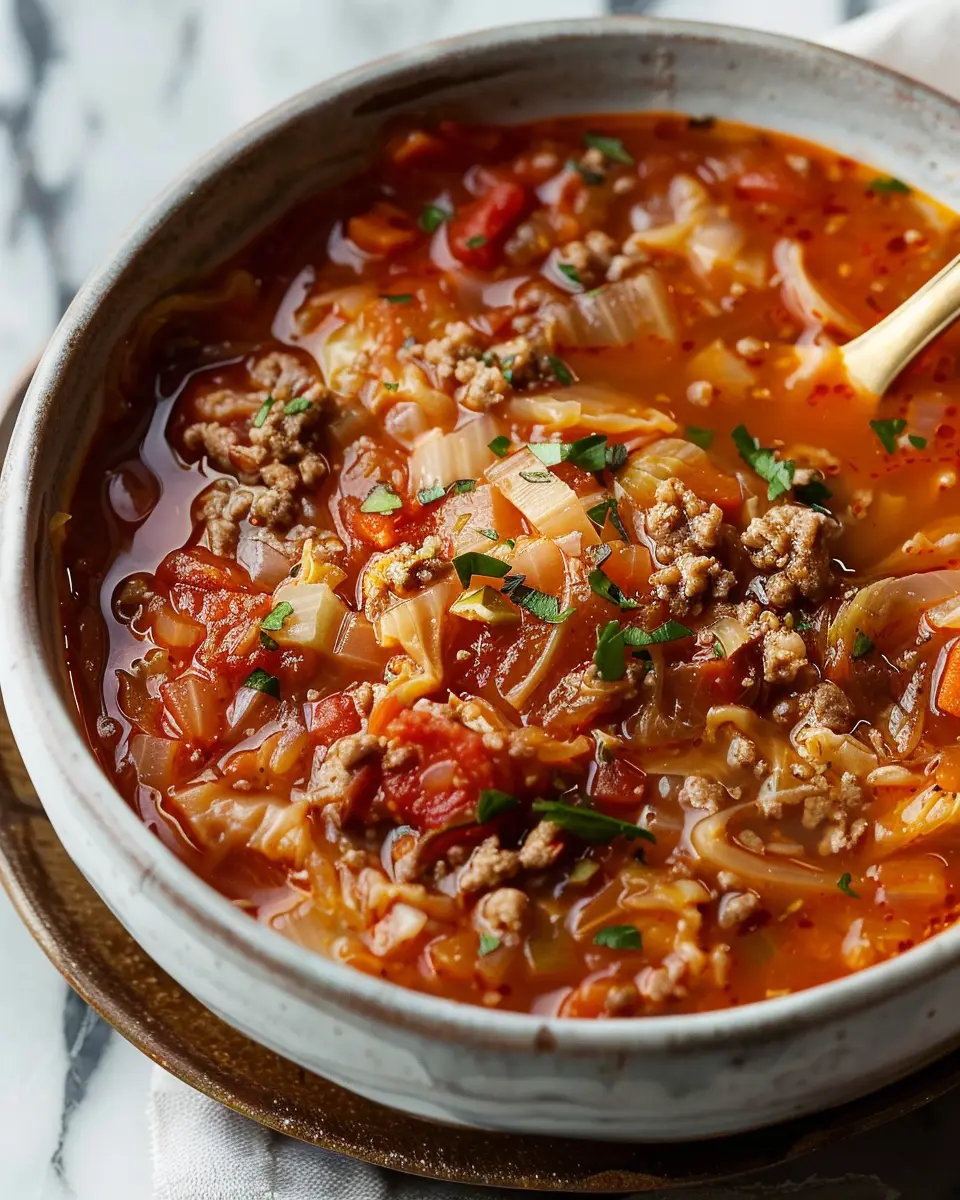 Cabbage Roll Soup: A Comforting and Hearty Family Favorite