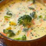 Cheddar Broccoli Potato Soup