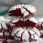 Red Velvet Crinkle Cookie