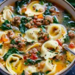 italian Sausage Tortellini Soup