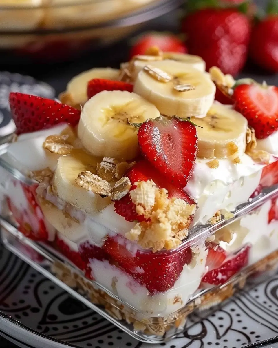 Strawberry Banana Pudding Dream: A Simple Indulgence for Everyone