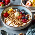Greek Yogurt Bowls with Almond Butter