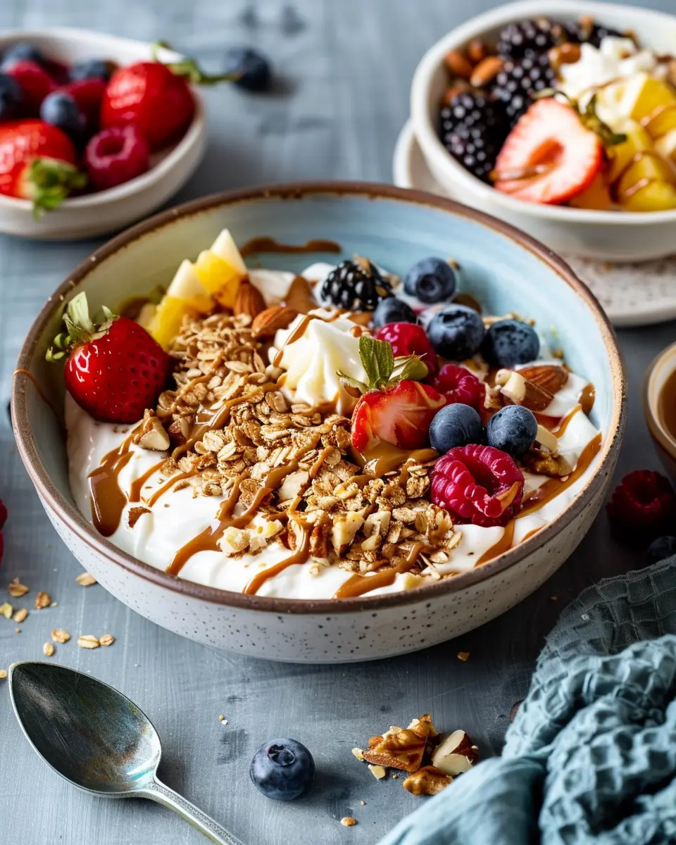 Greek Yogurt Bowls with Almond Butter: Easy, Delicious Fuel for Your Day