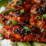 Korean Baked Honey Gochujang Chicken
