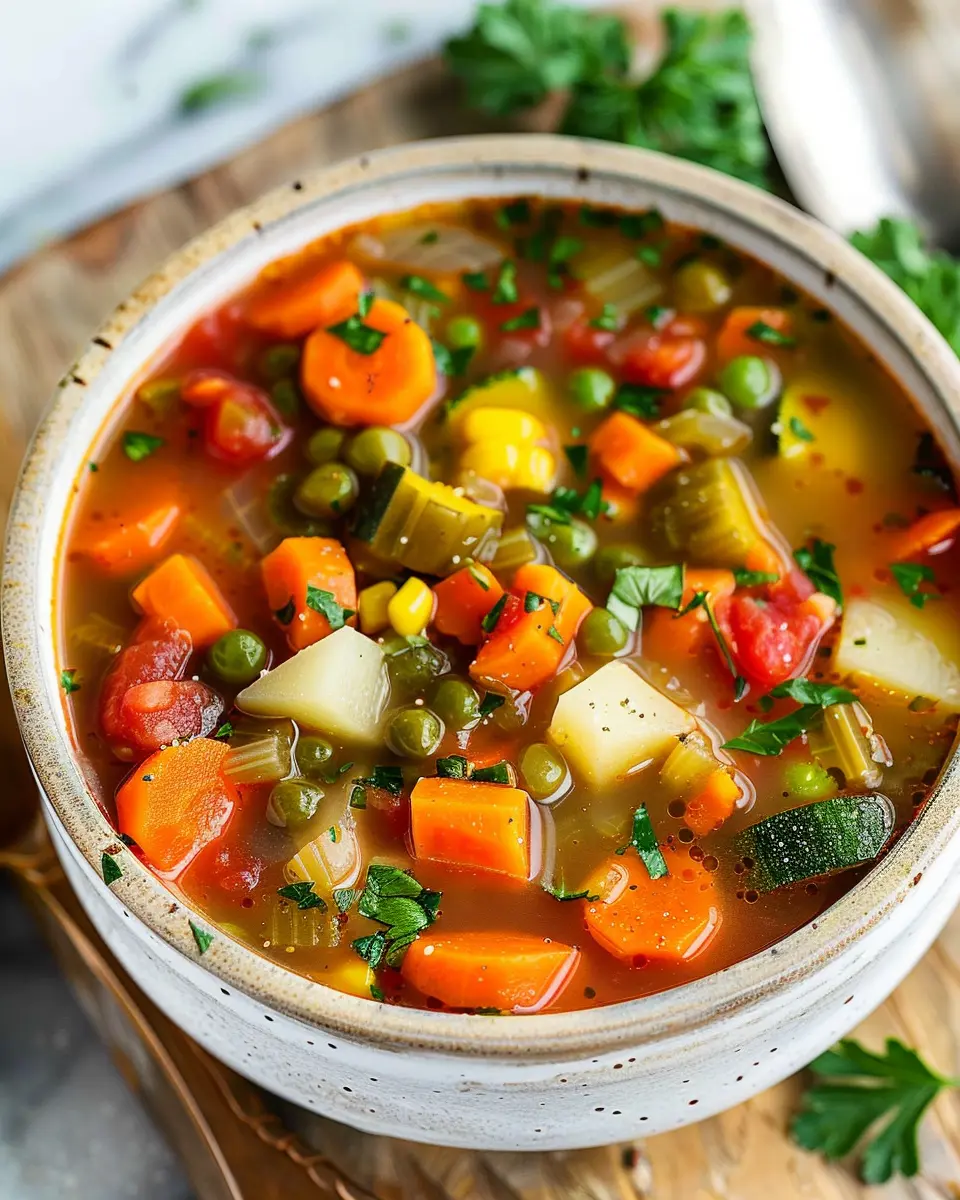 Vegetable Soup Recipe: The Best Cozy Bowl for Your Family