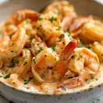 The Easiest Creamy Shrimp