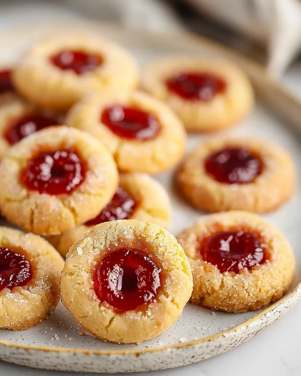 Thumbprint Cookies: Easy Indulgence for Homemade Happiness