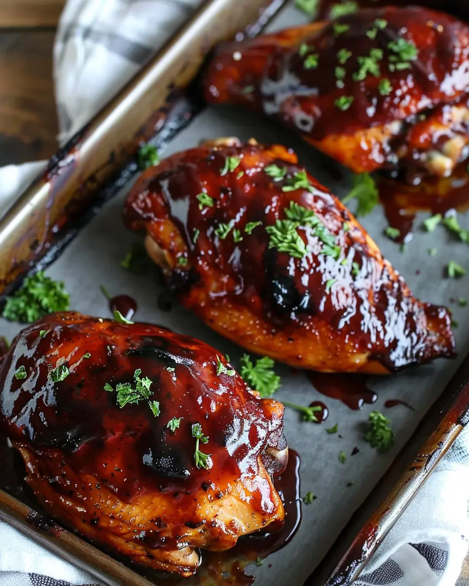 Oven Roasted BBQ Chicken: Juicy Flavor with a Unique Twist