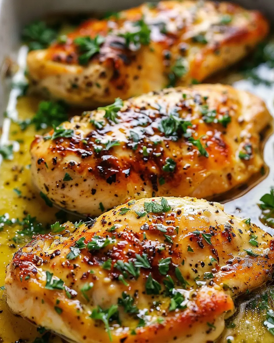 Garlic Butter Baked Chicken Breast Recipe: Juicy &amp; Easy Delight