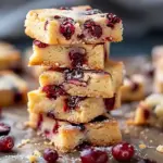 Cranberry Shortbread