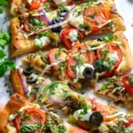 Mediterranean Flatbread Pizza