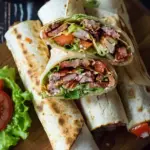 BLT Wraps with Secret Sauce