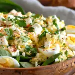 High Protein Egg Salad with Cottage Cheese