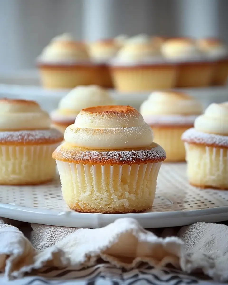 Japanese Cotton Cheesecake Cupcakes: The Best Fluffy Delight