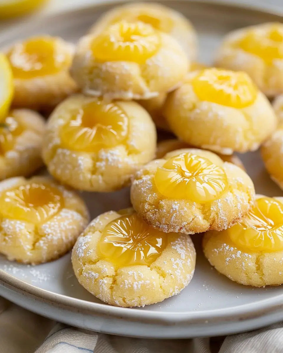 Lemon Thumbprint Cookies: The Best Homemade Treat to Brighten Your Day