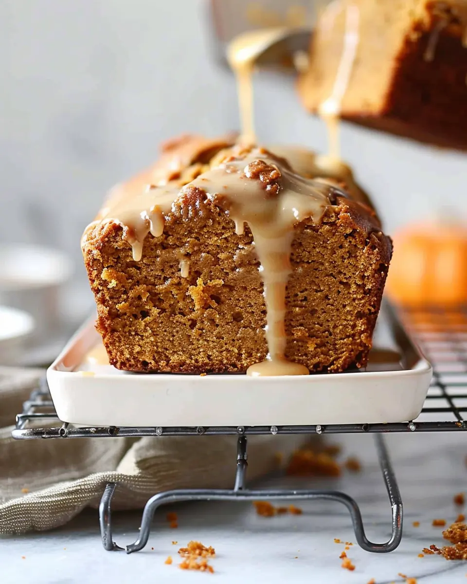 Pumpkin Bread with Maple Glaze: The Best Comforting Treat