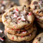 Peppermint Chocolate Chip Cookies