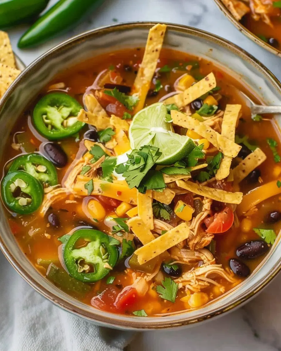 Chicken Tortilla Soup: Easy, Delicious Comfort in Every Bowl