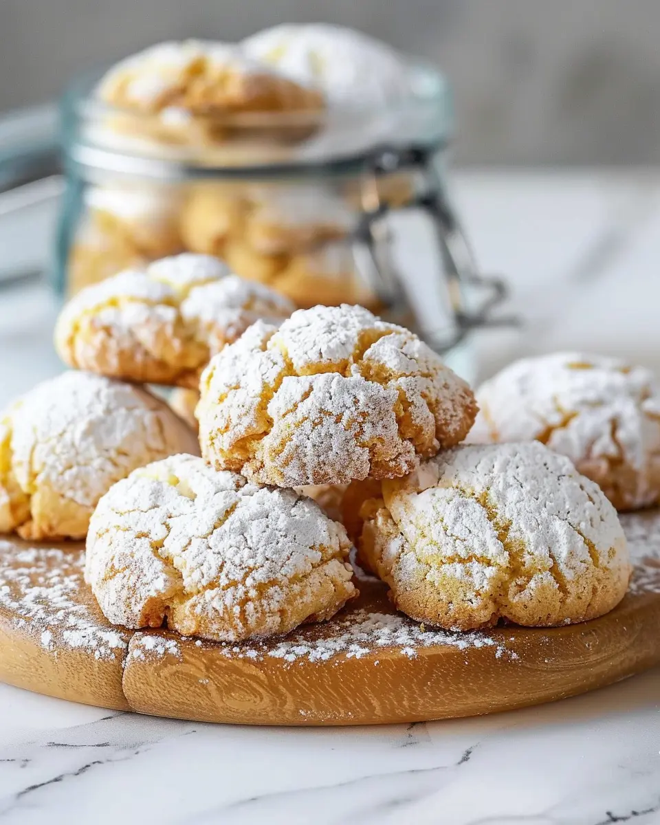 Chewy Italian Amaretti Cookies