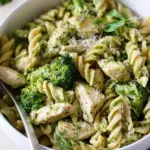 Chicken and Broccoli Pesto Pasta