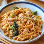 Thai Peanut Chicken Pasta