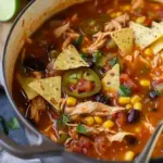 Healthy Chicken Tortilla Soup