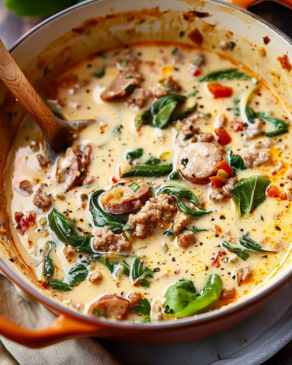Creamy Italian Sausage Soup Recipe: A Cozy Comfort Delight