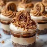 Cookie Butter Cheesecake Cups