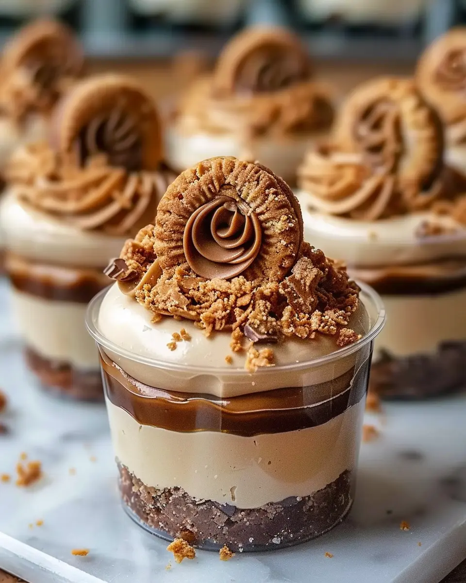 Cookie Butter Cheesecake Cups: Indulgent No-Bake Delight