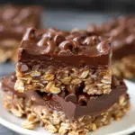 No-Bake Chocolate Oat Bars