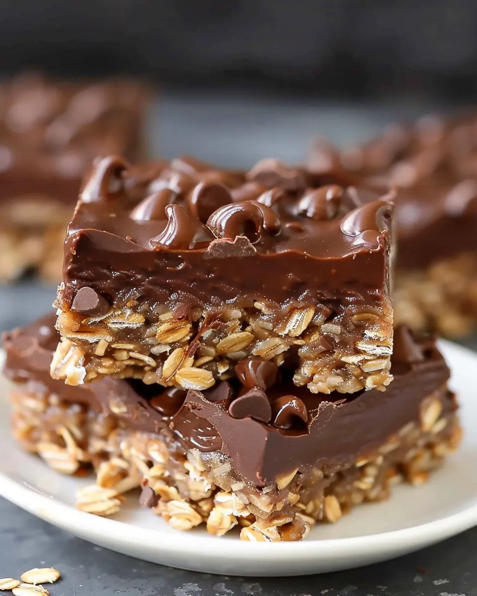 No-Bake Chocolate Oat Bars: Easy, Indulgent Treats for Everyone