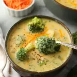 high Protein Broccoli Cheddar Soup