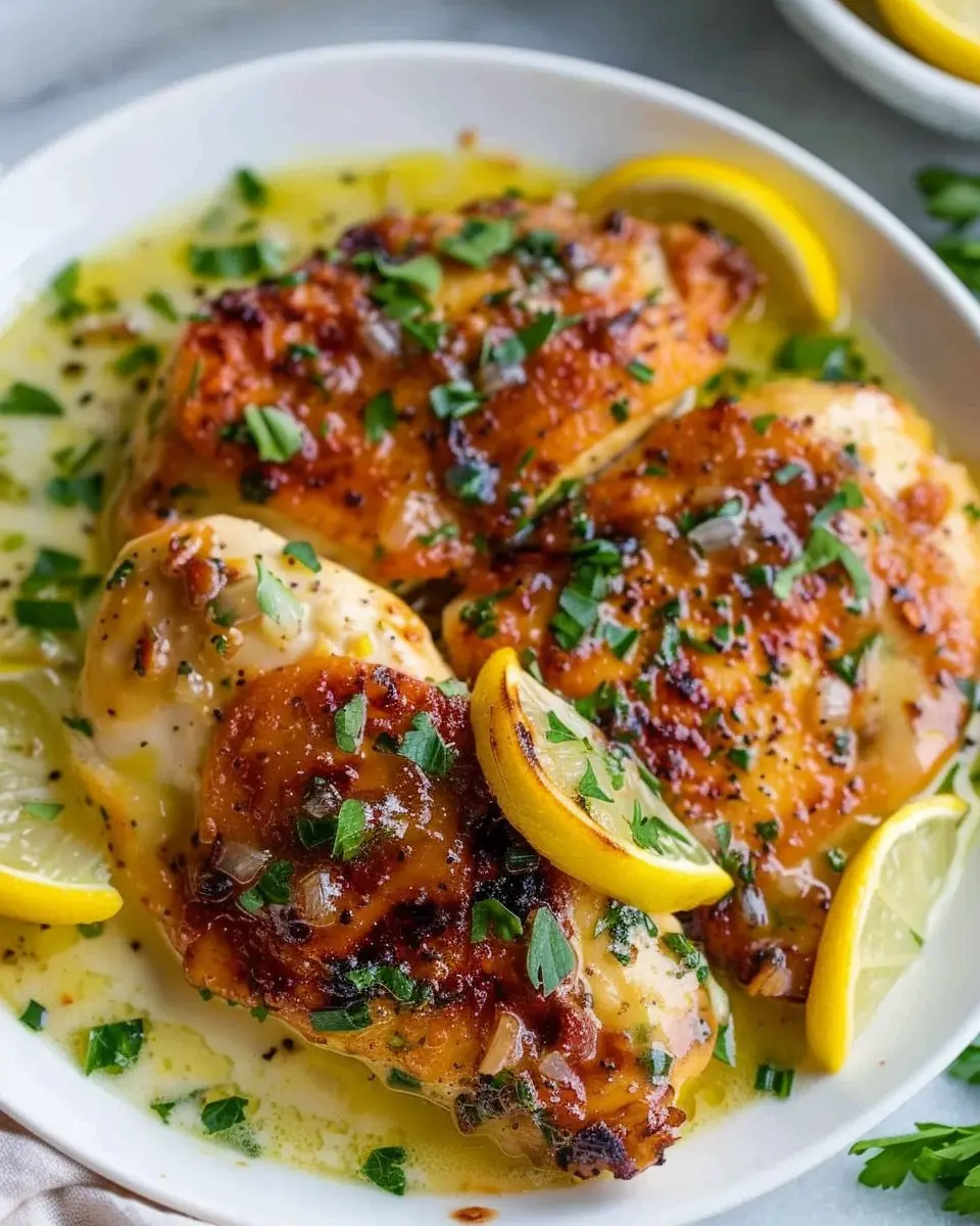 Lemon Chicken with Best Lemon Butter Sauce: A Flavorful Delight
