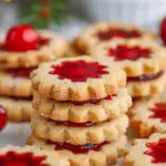 Shortbread Linzer Cookies